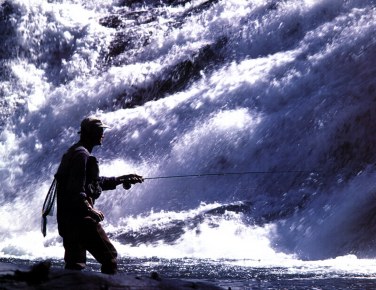 Fishing in wild and majestic places